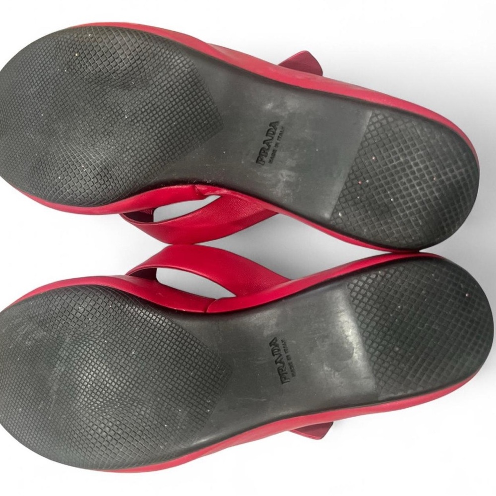 Vintage Prada hot pink sandals - Picture 6 of 7